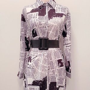 Newspaper Dress
